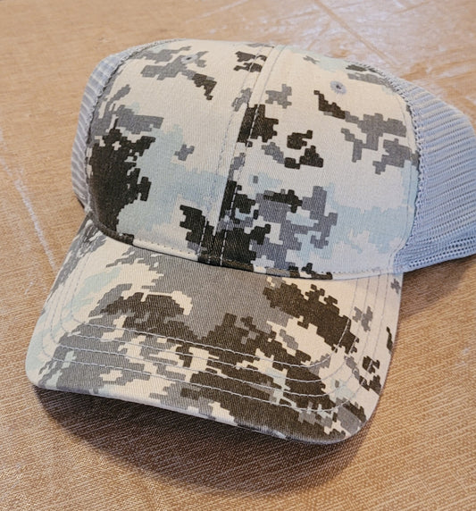 Digital Camo Hat