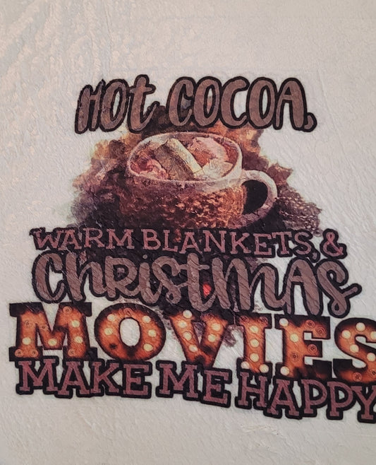 Hot Cocoa Watching Blanket