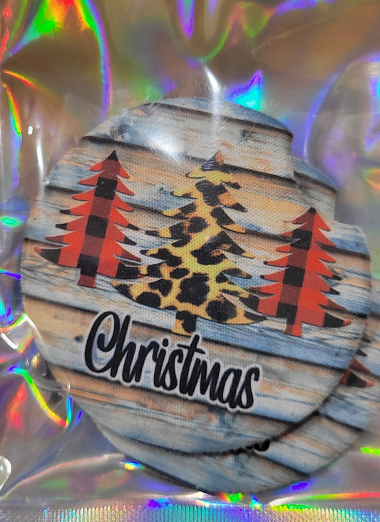 Christmas Tree Car Coasters