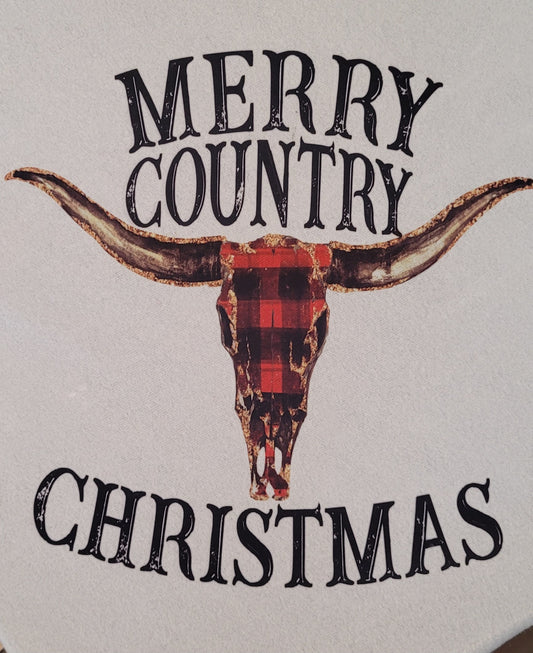 Country Christmas 50×60 fleece blanket