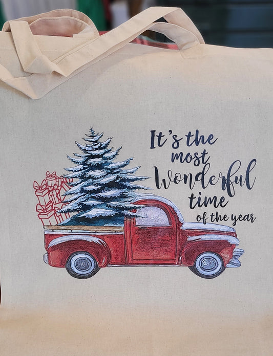 Most Wonderful Time of the Year Tote Bag