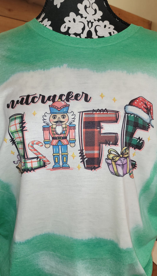 Nutcracker Life Bleached Tshirt