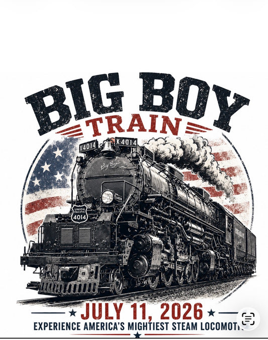 Big Boy train Dri fit T shirt