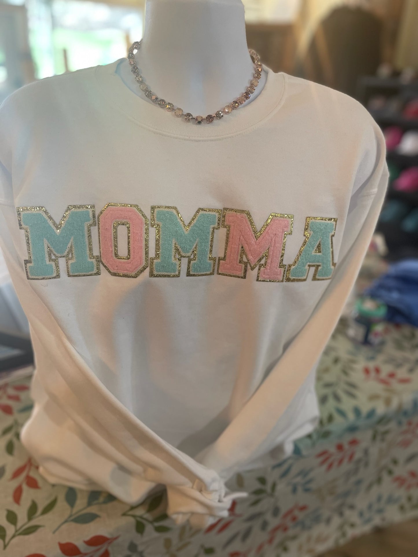 Momma Chenille Letters
