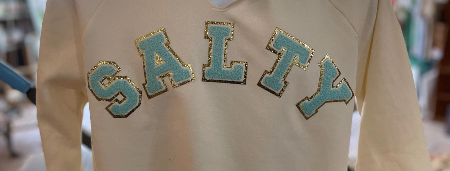 Salty Chenille Letters