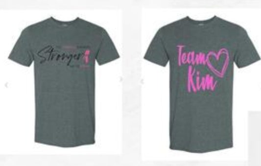 Adult Tshirt  (Customize Team Kim or Team Mimi in notes section of checkout)