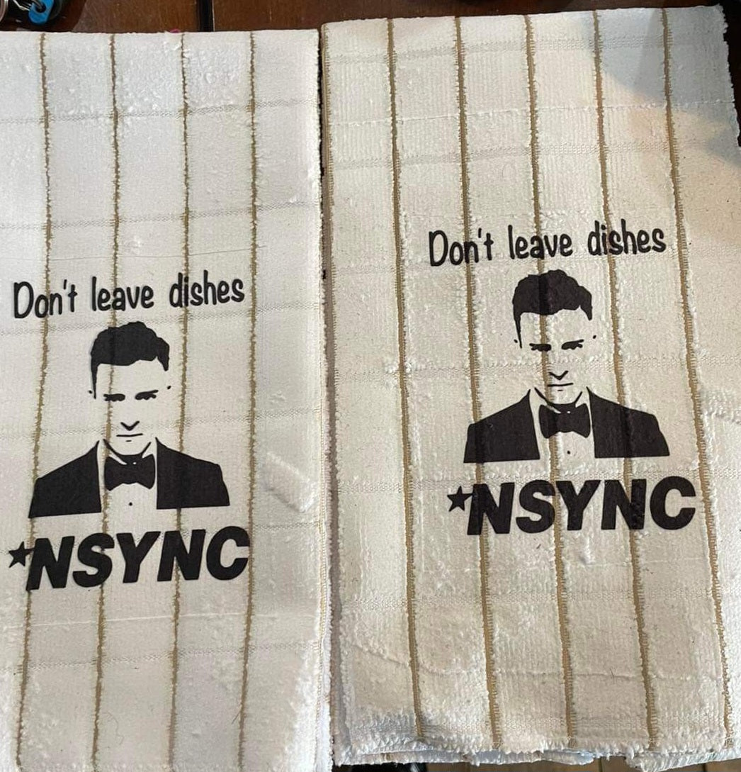 Dont leave dishes NSync