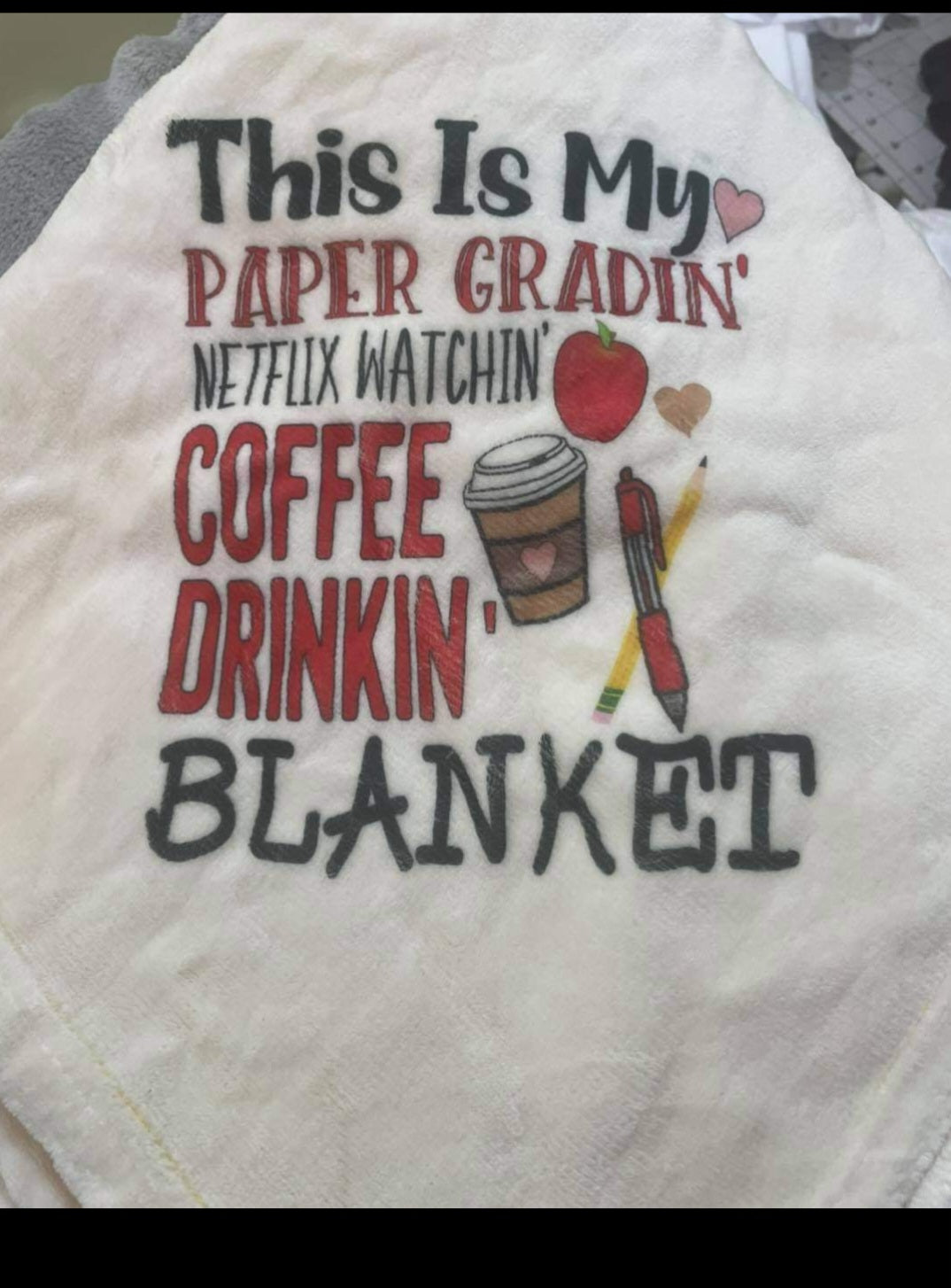 Teacher Gradin' Blanket