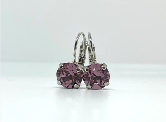 Essential Drop Earring Plum