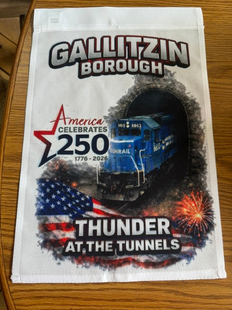 Gallitzin Borough 250 Garden Flag