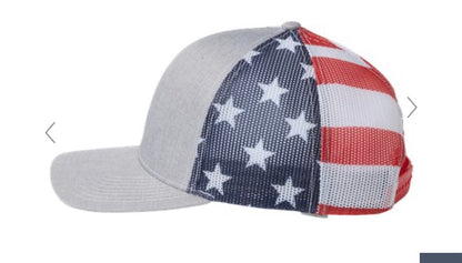 Gallitzin Borough Kati American Trucker hat with Leather patch
