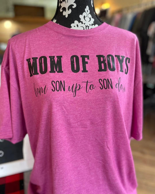 Mom of Boys TSHIRT