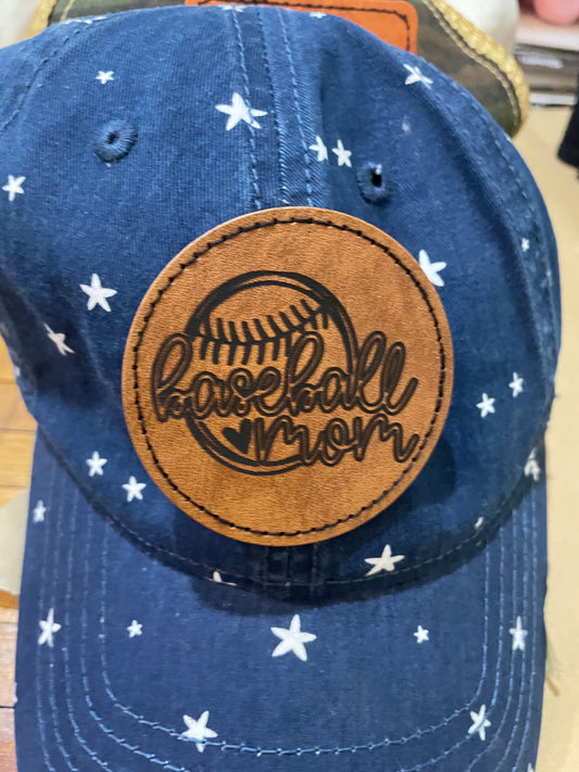 BASEBALL MOM HAT