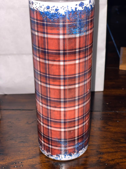 Flannels Boots and Bonfires 20 ounce Tumbler