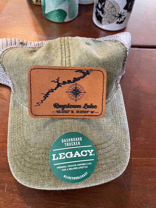 Leather patch Lake Raystown -PATCH ONLY
