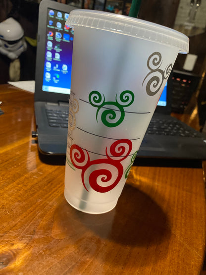 StarBucks Mickey Mouse Peppermint Cup