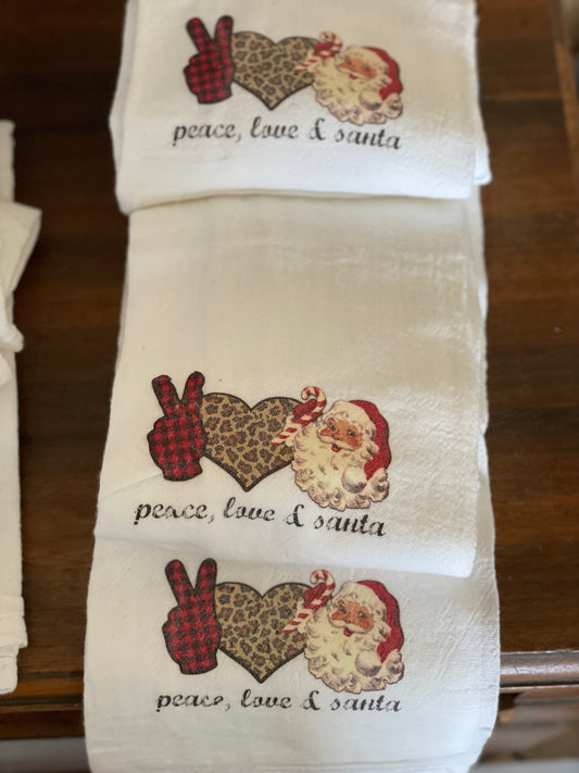 Peace Love Santa