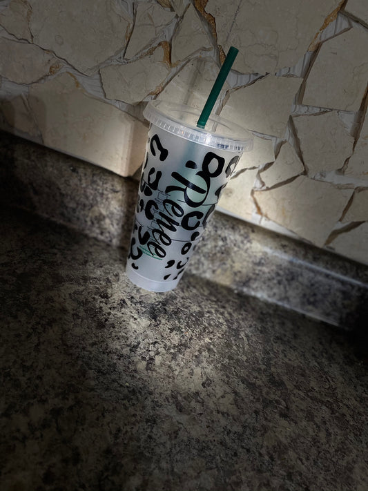 Hot Mess Momma  Starbucks Cold Beverage Cup