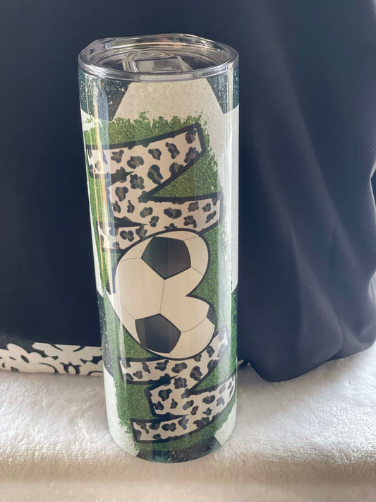 My Heart on the The Field Soccer Mom cup