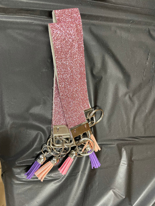 Rose Gold Key wristlet